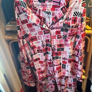 Kate Spade Christmas  Patchwork Pajama‎ Set